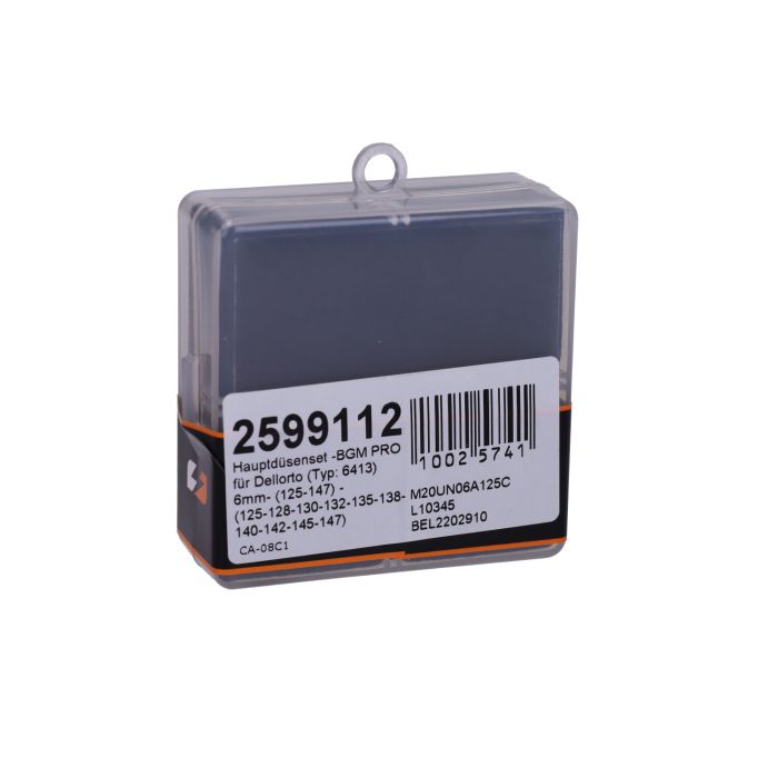 Kit gicleur BGM dellorto 6 mm 125-147 Pro 10 pièces 2599112 - vue 2