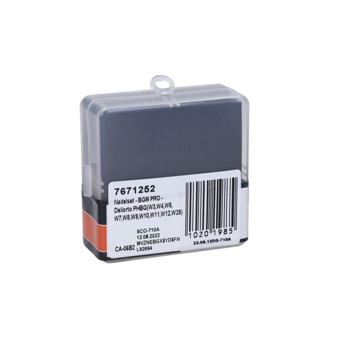 Aiguille BGM fixe Dellorto PHGB W3-W25 10 pièces 7671252 - vue 2