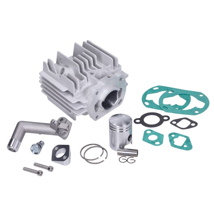 Cylindre DMP + piston aluminium nikasil 50cc 504+505 Sachs/Hercules Prima 38mm - vue 4