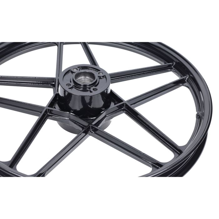 Jeu de roues Fast Arrow noir brillant hercules prima - vue 3