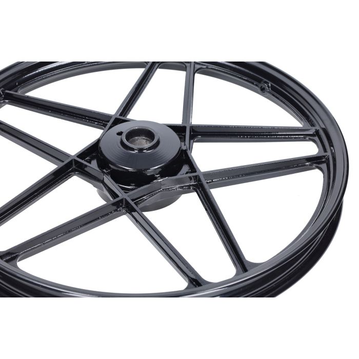 Jeu de roues Fast Arrow noir brillant hercules prima - vue 4