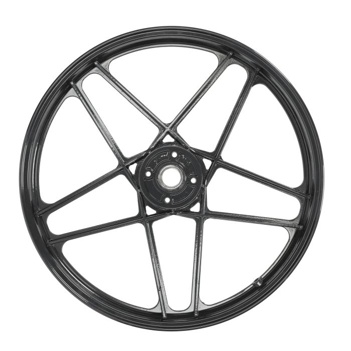 Jeu de roues Fast Arrow noir brillant hercules prima - vue 8