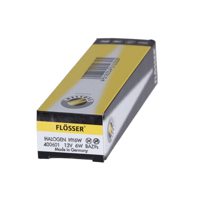Ampoule halogène Flosser 12V 6W BA9S orange - vue 2