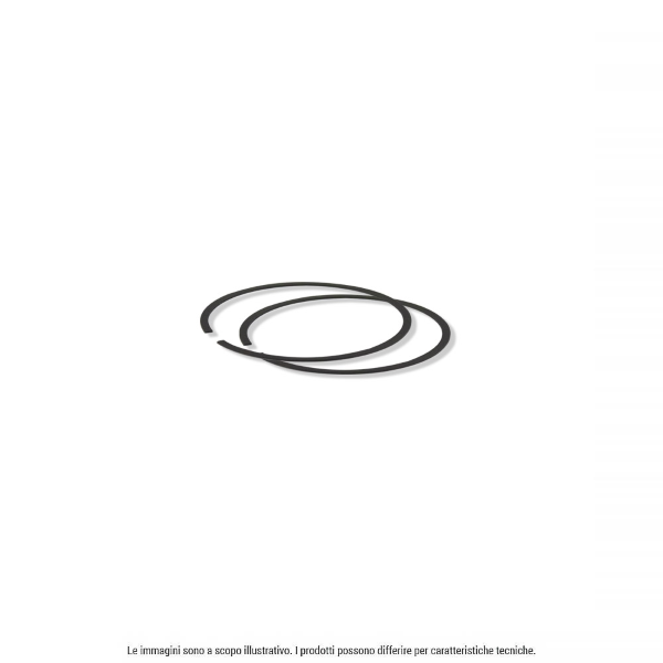 Segments de piston Evok pour Piaggio Vespa PK 125 cc 55 mm