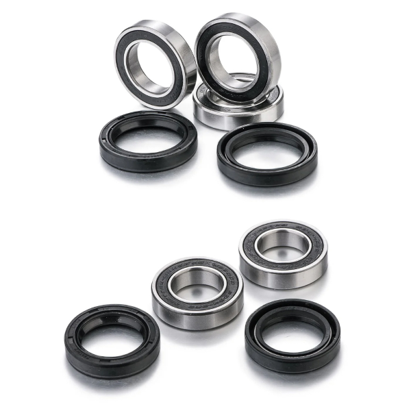 Kit de roulements de roue avant et arrière Factory Links pour Honda Red Moto - vue 2