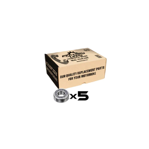 Lot de 5 roulements 6002 2RS Factory Links - vue 2