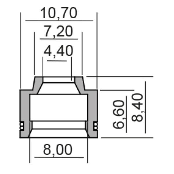 Joints spi de soupape moteur RMS Sym 4t - vue 2