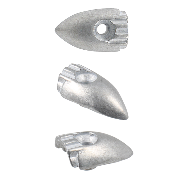 Embout rayé pour lattes extérieures RMS Classic Piaggio Vespa 125cc