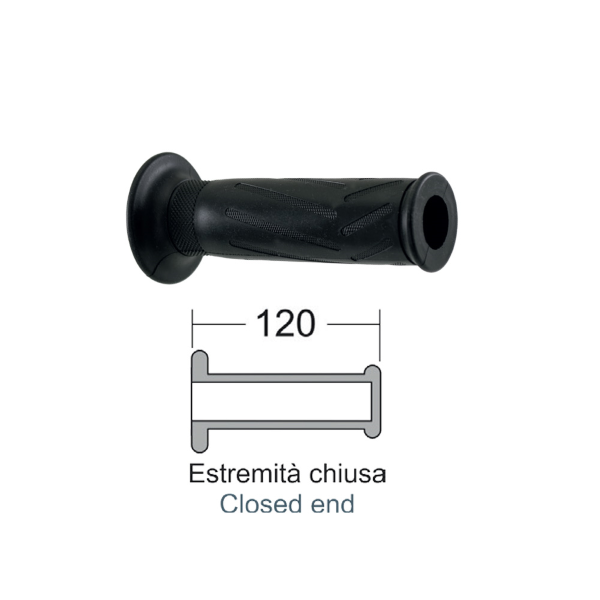 Poignées Domino pour scooter Yamaha - vue 2