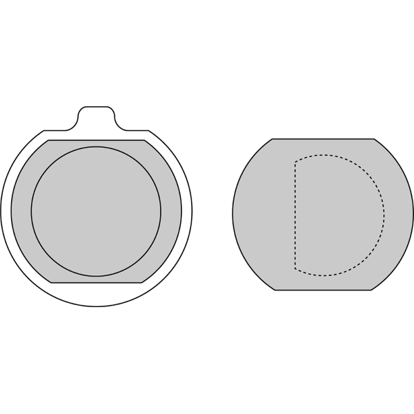 Ferodo Plaquettes de Frein Platine Route FDB132P