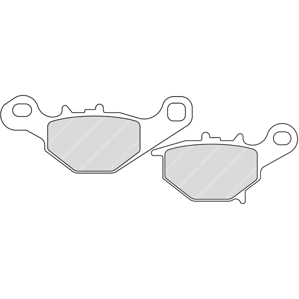 Plaquettes de frein Ferodo FDB2197SG