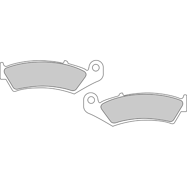 Ferodo Plaquettes de Frein Platine Route FDB496P