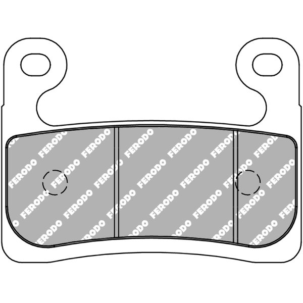 Ferodo Plaquettes de frein Sinter grip route FDB2321ST