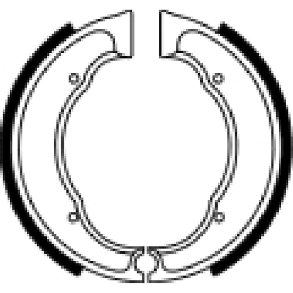 Mâchoires de frein FERODO FSB917
