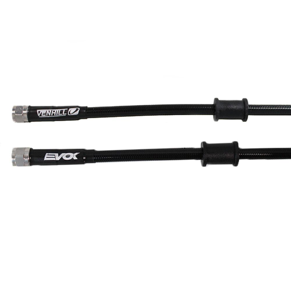 Durite de frein Evok 600 MM écrous pivotants 1/8 BSP noir