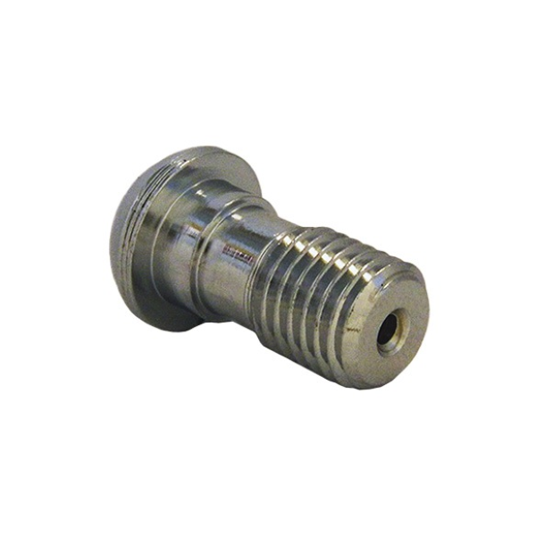 Boulon banjo simple bombé M10X1,25 chromé Evok