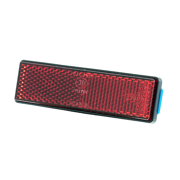 Réflecteur rectangulaire rouge RMS adhésif