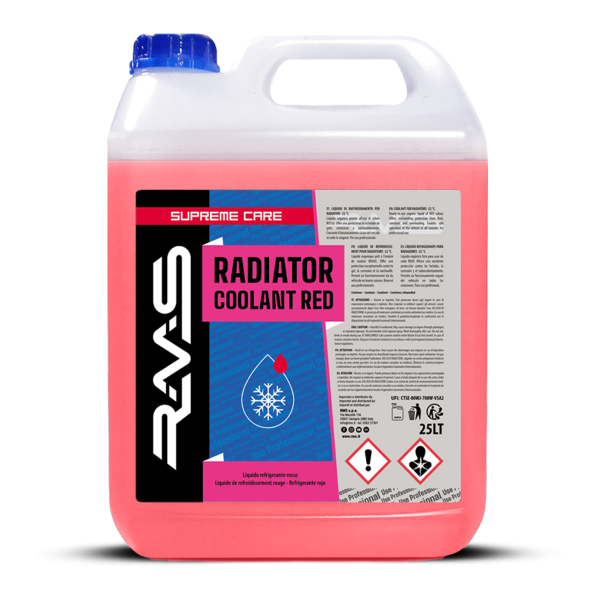 Liquide de refroidissement RMS rouge 25 l