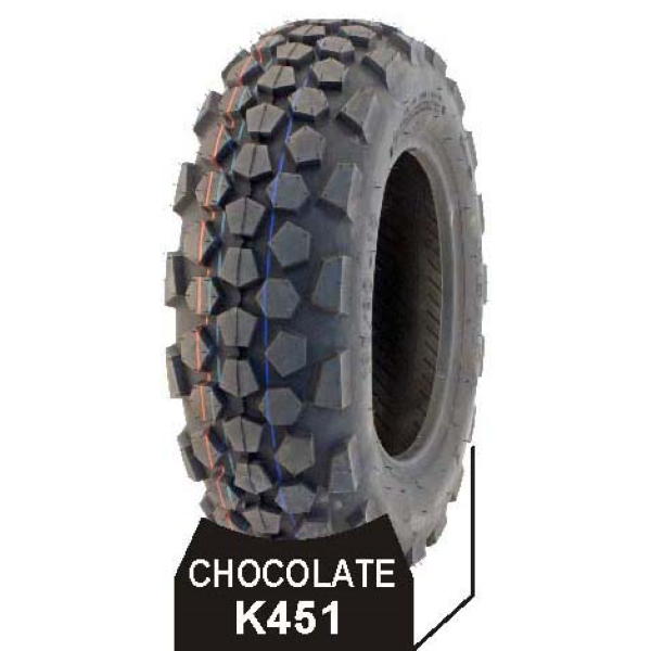 Kenda Pneu 130/90-10 61J Chocolat