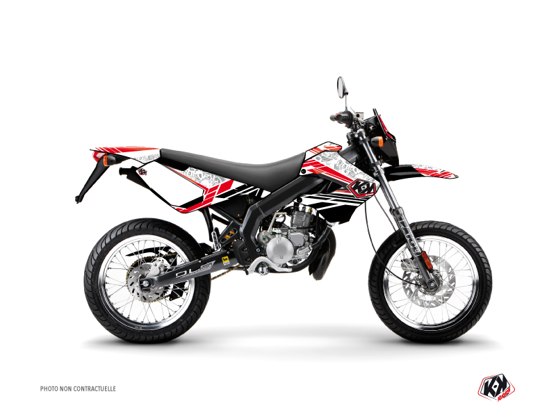 Kit Déco 50cc Spirit Derbi DRD Xtreme Rouge KUTVEK