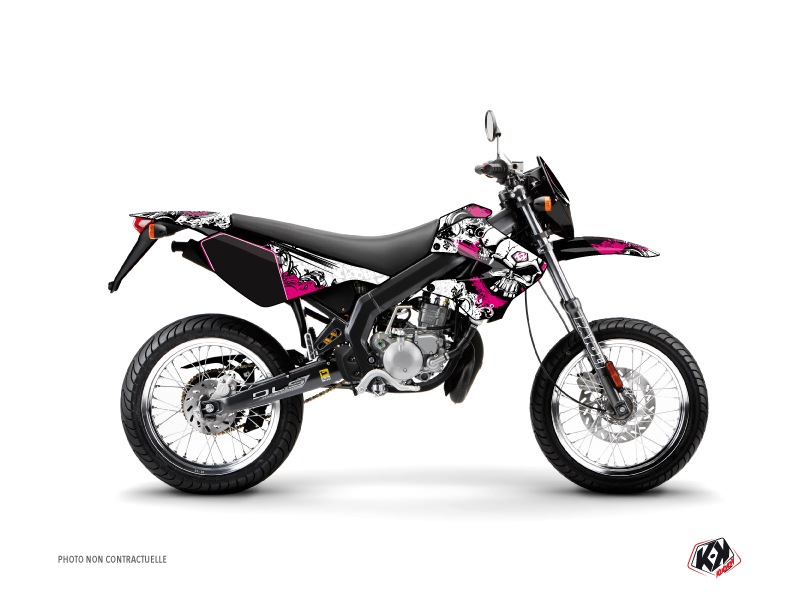 Kit Deco 50cc Trash Derbi DRD Xtreme Rose KUTVEK