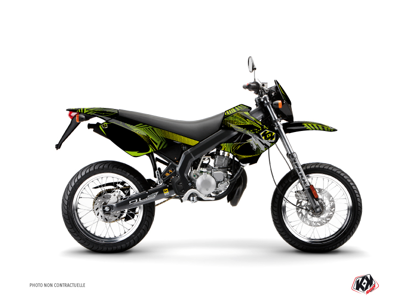 Kit Déco 50cc Graff Derbi DRD Xtreme Vert KUTVEK