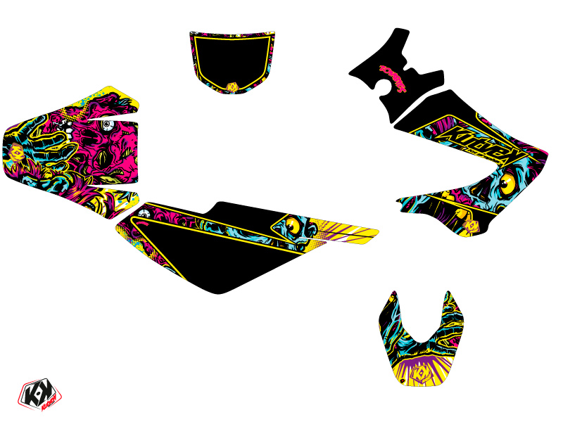 Kit Décoration 50cc Couleurs Zombies Derbi DRD Xtreme KUTVEK - vue 2