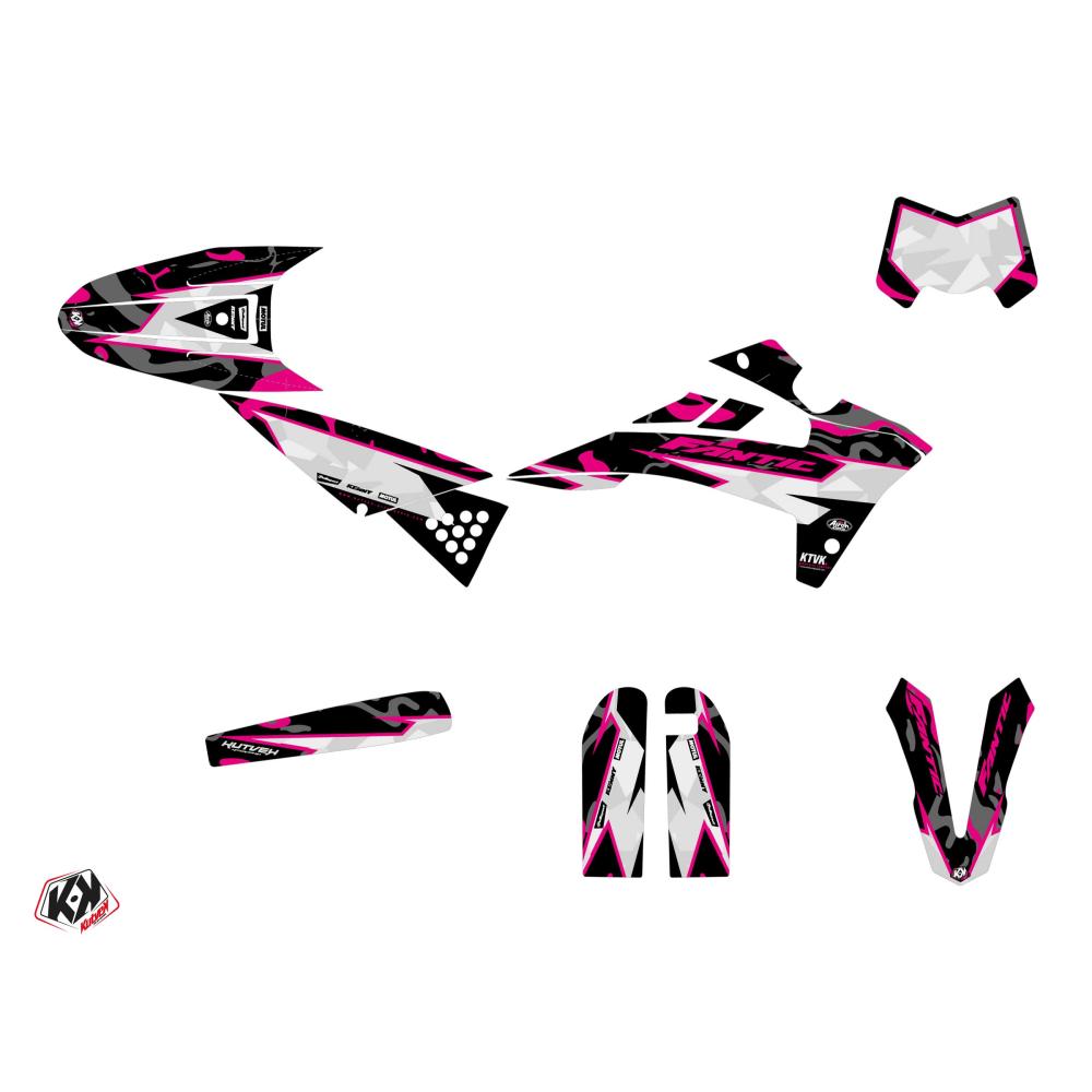Kit Décoration 50cc Barbarian Fantic XM 50 Rose KUTVEK - vue 2