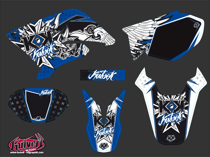 Kit de décoration 50cc Demon MBK X-Limit Kutvek - vue 2
