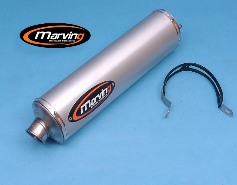 Silencieux Marving Superline ZXR 400 Big Oval Alu Homologué