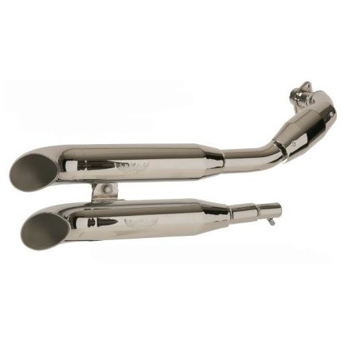 Silenciers Marving Legend 350/500 Excalibur non homologués chromés (paire)