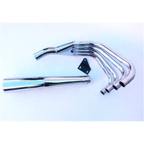Pot 4 en 1 GSX 750 E ligne complète Marving Master silencieux chromé non homologué