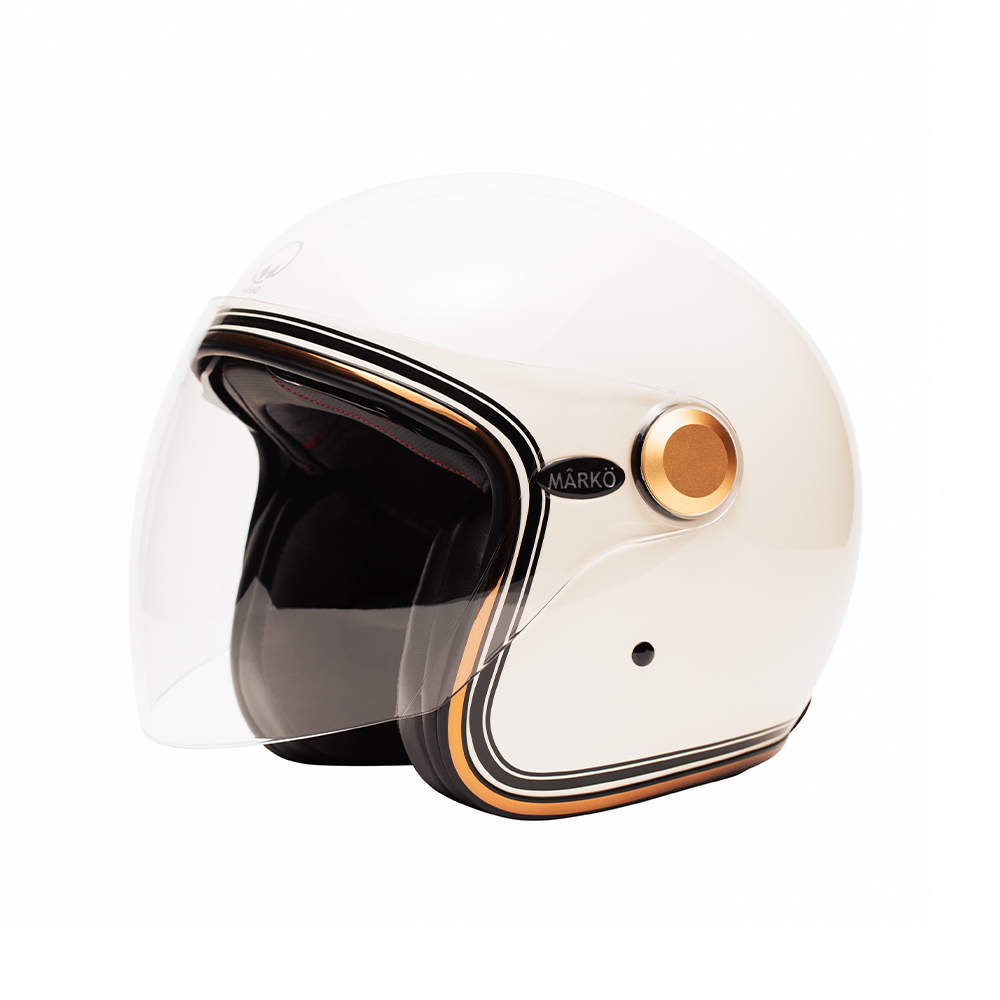 Casque Jet Boréal Crème 2XL Marko - vue 4