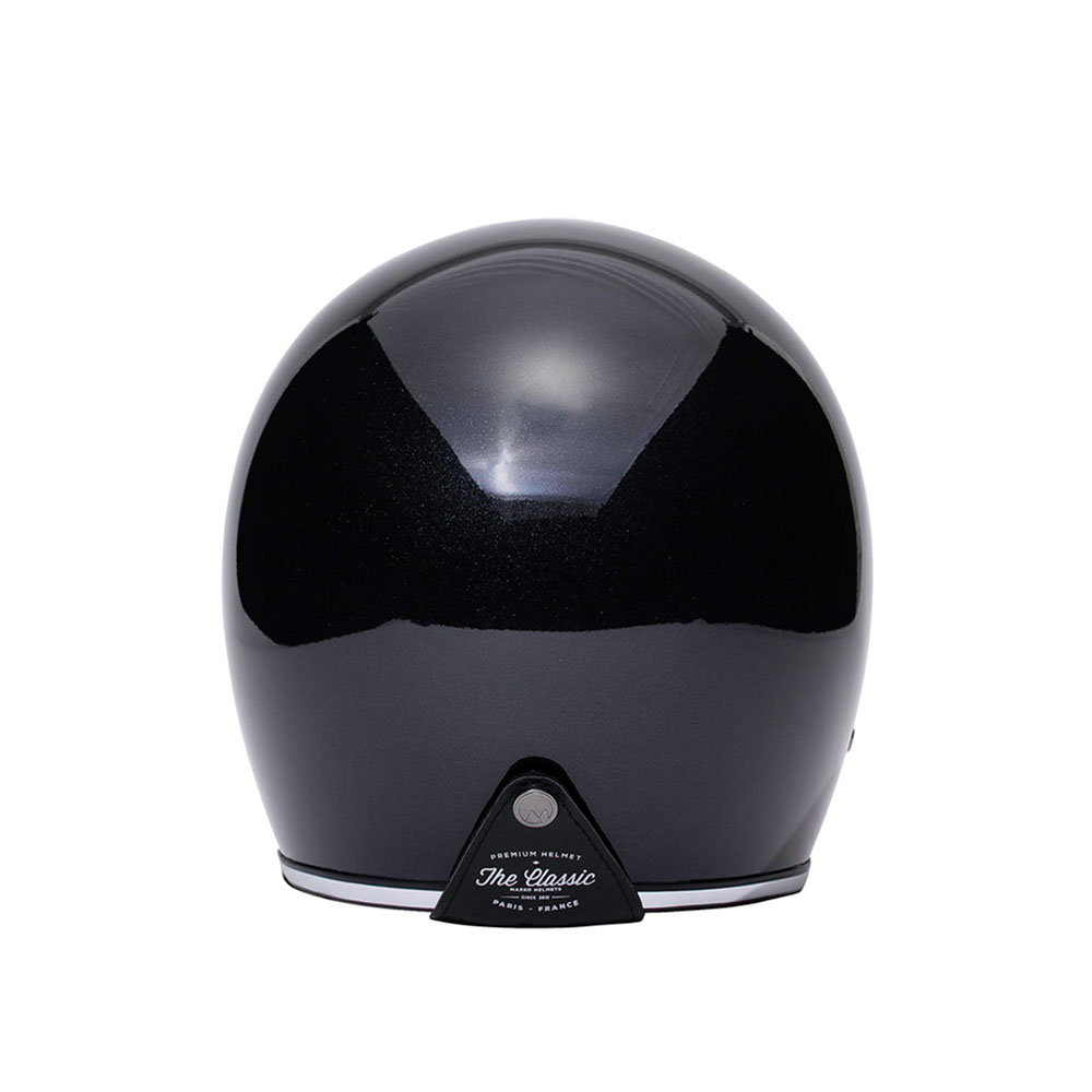 Casque Jet Marko The Classic Noir Rouge L - vue 3