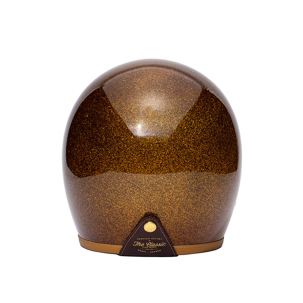 Casque jet Marko The Classic Marron pailleté L - vue 3