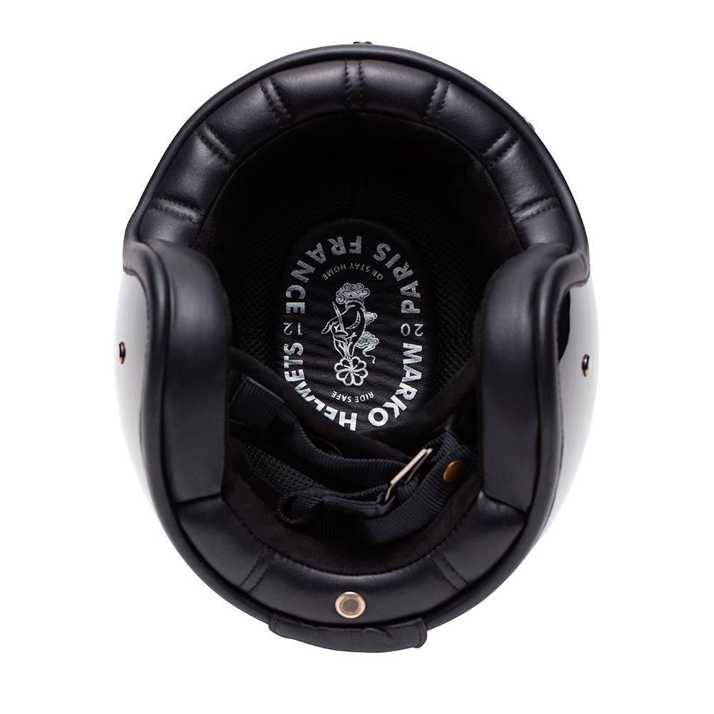 Casque Jet Marko The Classic Noir XS - vue 4