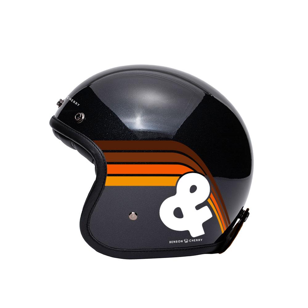 Casque Jet Marko The Classic Benson & Cherry M - vue 2