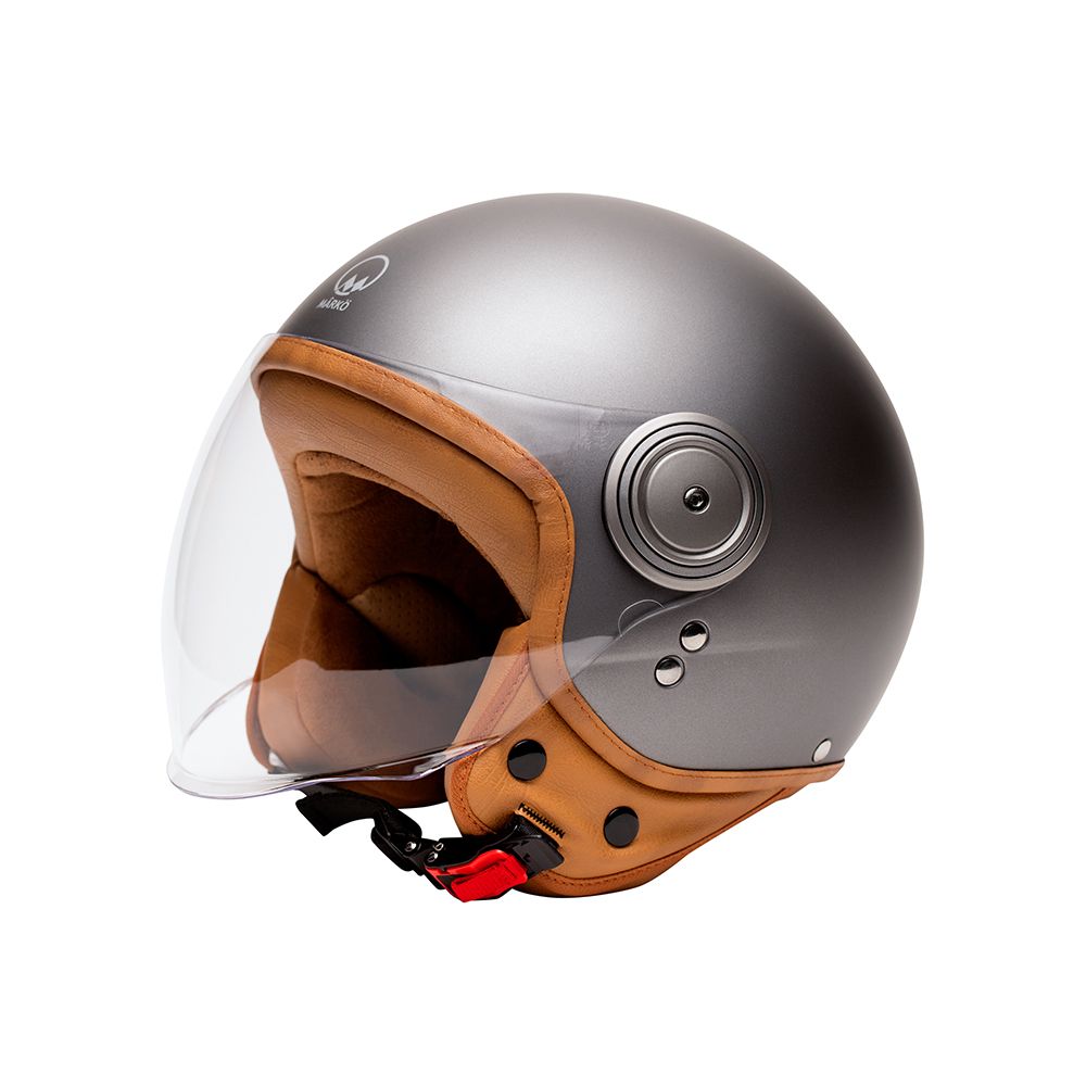 Casque Jet Marko Elements Titane Mat M