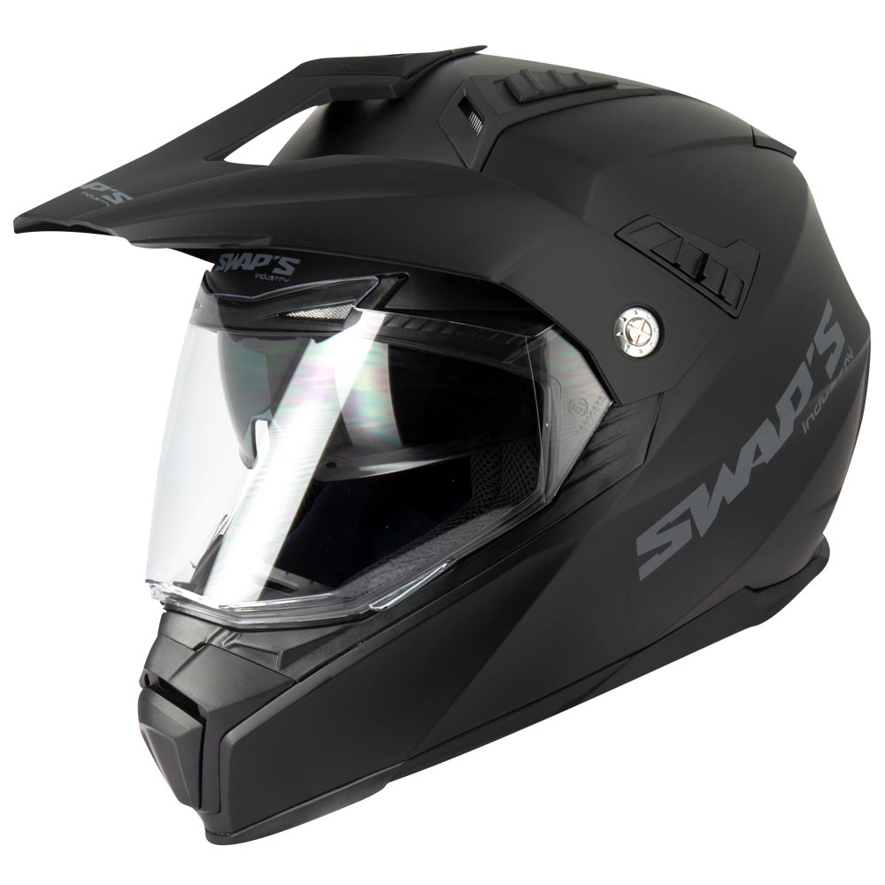 Casque intégral Swaps Enduro S789 Noir Mat L