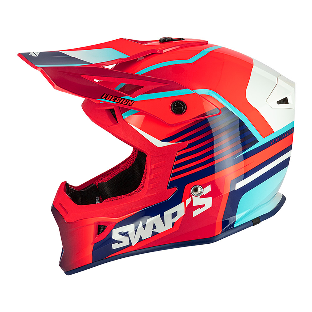 Casque cross Blur S818 Swaps - vue 4
