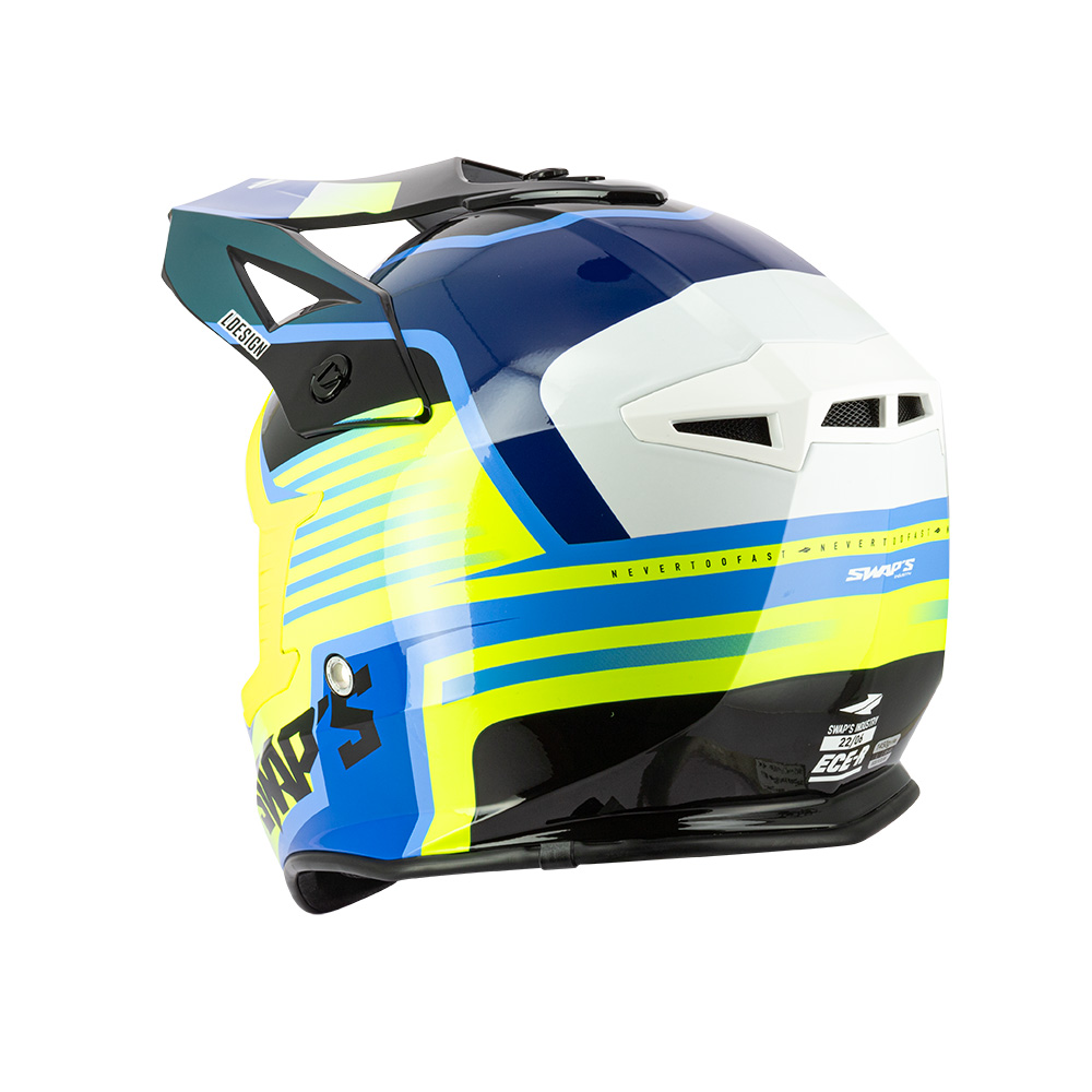 Casque Cross Blur S818 Swaps - vue 2