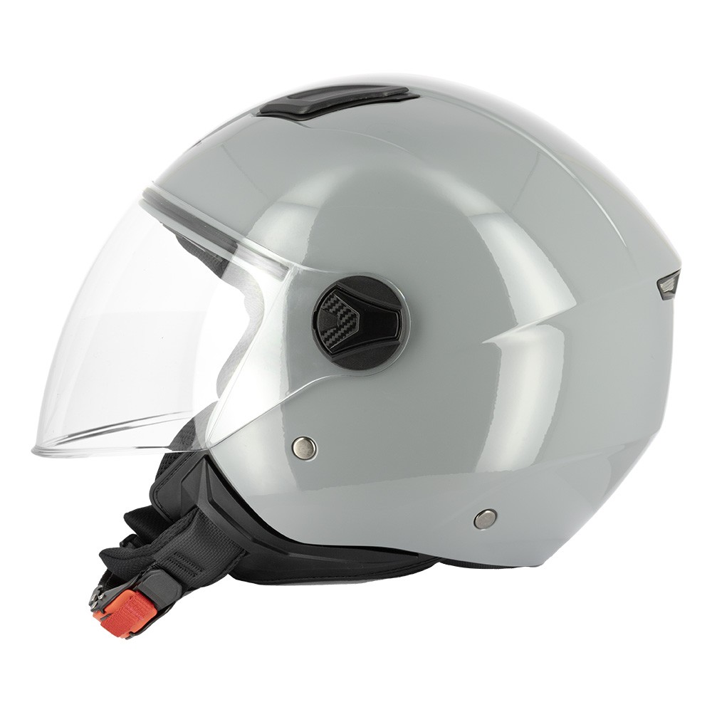 Casque modulaire Eight Jet S779 LEOV LV Gris XS - Écran long - vue 3