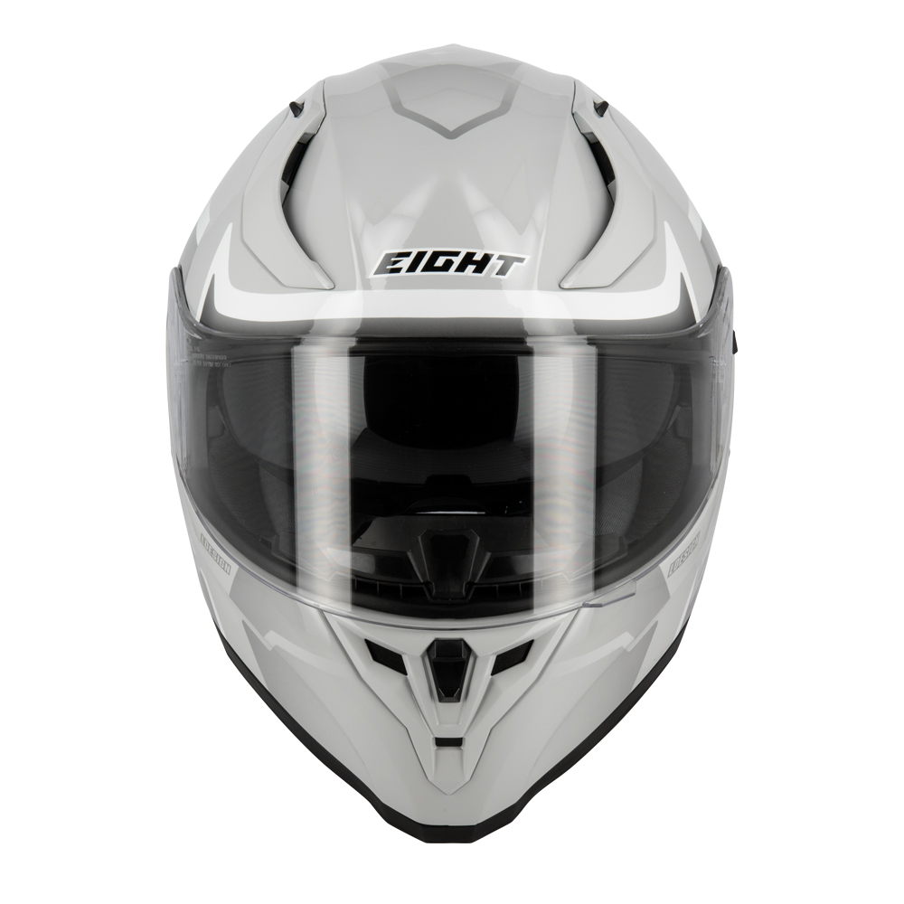 Casque intégral Eight S441 Venge gris L + Pinlock - vue 2