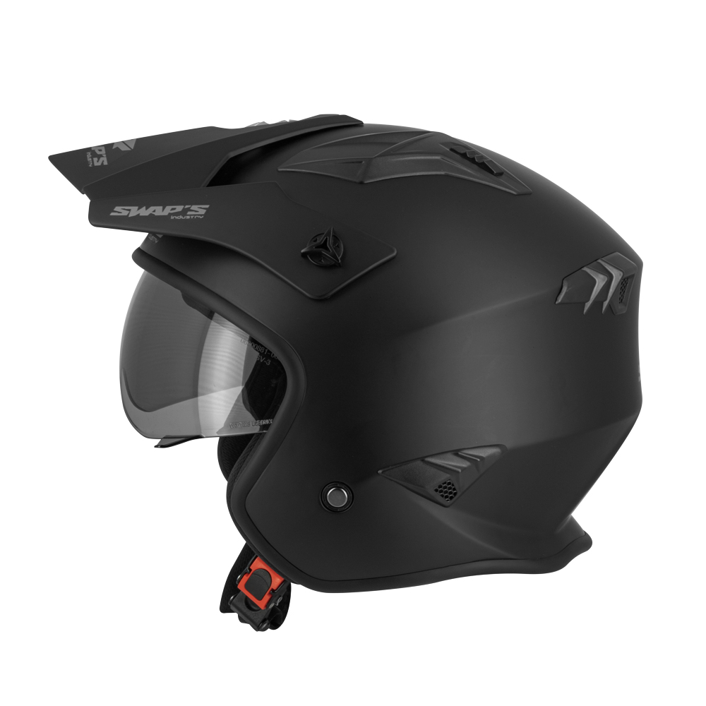 Casque Swaps Jet S769 Trooper Noir Mat XS - vue 2