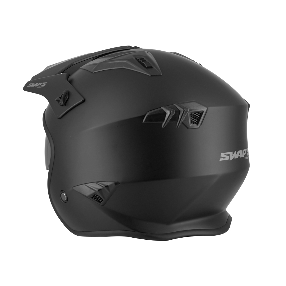 Casque Swaps Jet S769 Trooper Noir Mat XS - vue 3