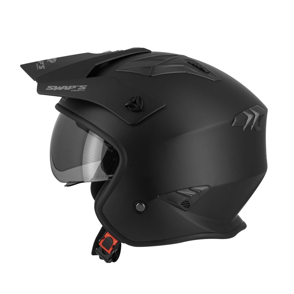 Casque Jet Swaps S769 Trooper Noir Mat 2XL - vue 2