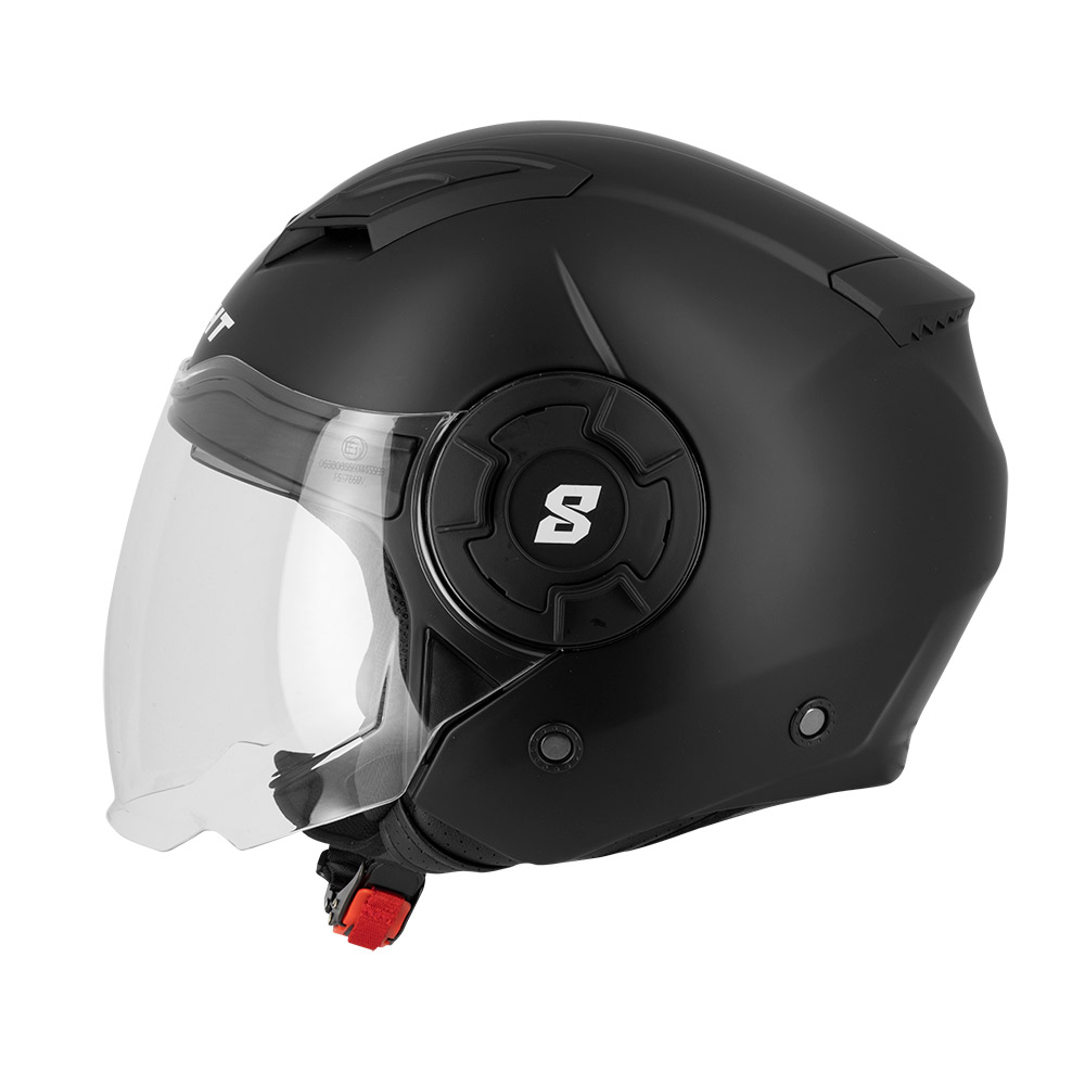 Casque Jet Eight S749 Noir Mat XL - vue 2