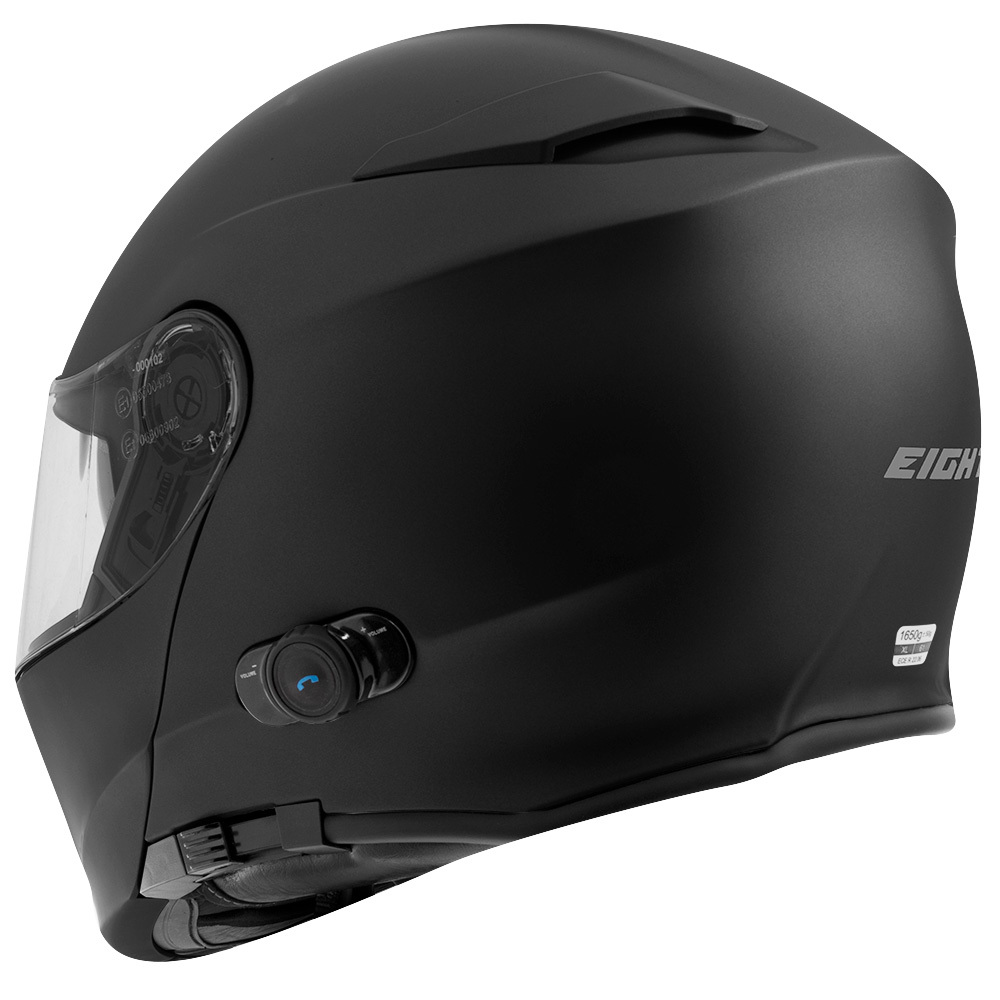 Casque modulable Eight S550 double écran Pinlock Bluetooth intégré - vue 3