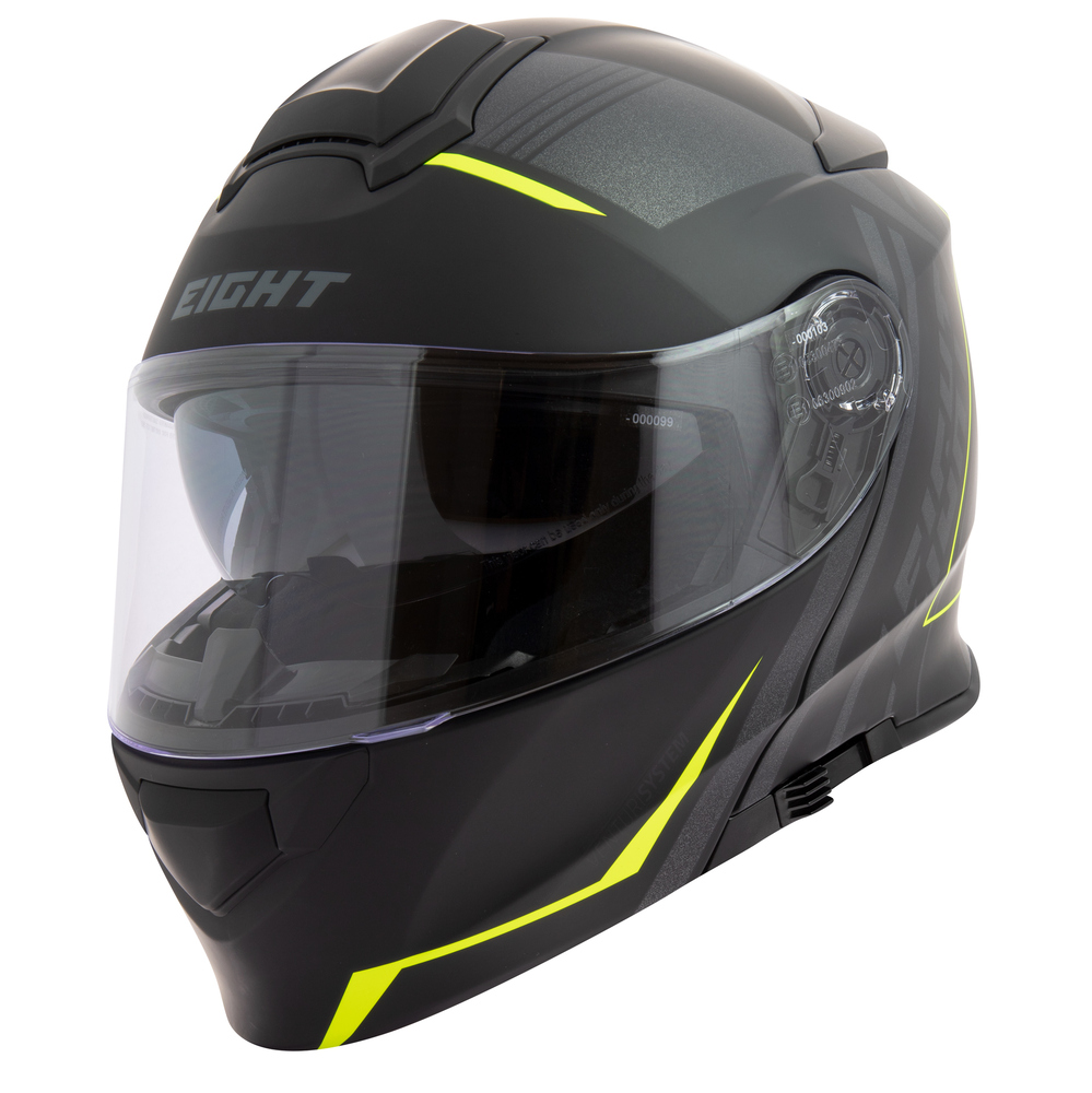 Casque modulable Eight Dual Face S550 double écran + Pinlock - vue 2