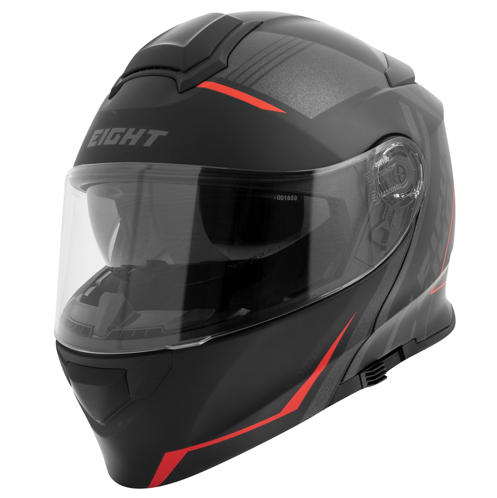 Casque modulable Eight Dual Face S550 double écran + Pinlock - vue 2